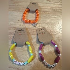 3 piece handmade bracelet set